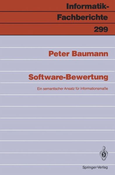 Software-Bewertung (eBook, PDF) Software-Bewertung (eBook, PDF)