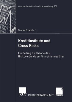 Kreditinstitute und Cross Risks (eBook, PDF) - Gramlich, Dieter