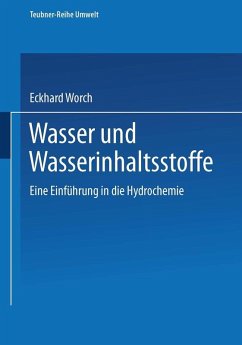 Cover Wasser und Wasserinhaltsstoffe (eBook, PDF)