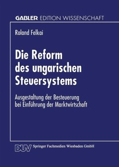 Die Reform des ungarischen Steuersystems (eBook, PDF)