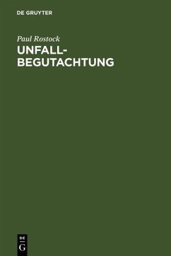 Unfallbegutachtung (eBook, PDF) - Rostock, Paul