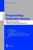 Programming Constraint Services (eBook, PDF)