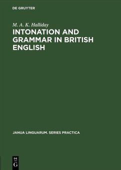Cover Intonation and grammar in British English (eBook, PDF)