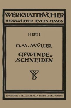 Gewindeschneiden (eBook, PDF) - Müller, Otto Max