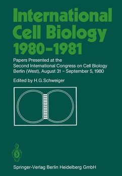 International Cell Biology 1980-1981 (eBook, PDF) - Schweiger, Hans G.; International Congress on Cell Biology, Na