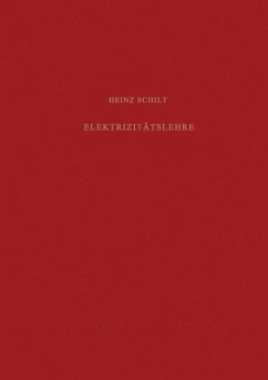 Elektrizitätslehre (eBook, PDF) - Schilt, H.