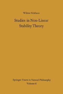 Studies in Non-Linear Stability Theory (eBook, PDF) - Eckhaus, Wiktor