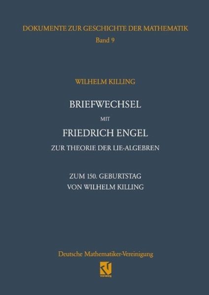 Briefwechsel mit Friedrich Engel zur Theorie der Lie-Algebren (eBook, PDF)