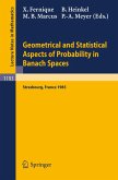 Geometrical and Statistical Aspects of Probability in Banach Spaces (eBook, PDF)