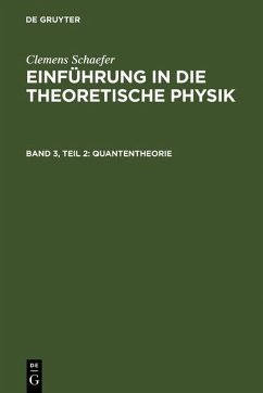 Quantentheorie (eBook, PDF) - Schaefer, Clemens