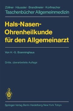Hals-Nasen-Ohrenheilkunde für den Allgemeinarzt (eBook, PDF) - Boenninghaus, Hans-Georg