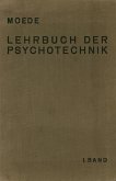Lehrbuch der Psychotechnik (eBook, PDF)