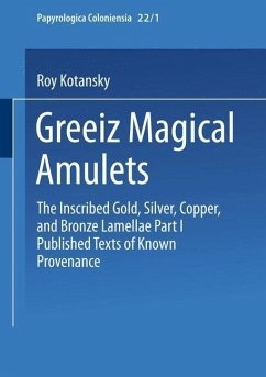 Cover Greek Magical Amulets (eBook, PDF)