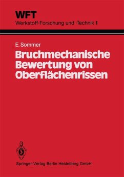 Cover Bruchmechanische Bewertung von Oberflächenrissen (eBook, PDF)