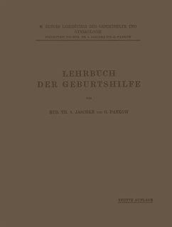 Lehrbuch der Geburtshilfe (eBook, PDF) - Jaschke, Rud. Th. V.; Pankow, O.