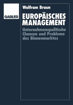 Europäisches Management (eBook, PDF) - Braun, Wolfram