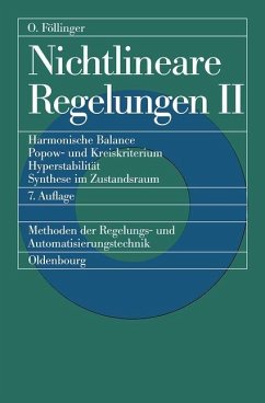 Nichtlineare Regelungen 2 (eBook, PDF) - Föllinger, Otto
