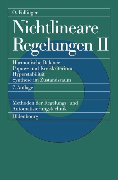 Nichtlineare Regelungen 2 (eBook, PDF) Nichtlineare Regelungen 2 (eBook, PDF)