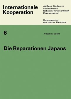 Cover Die Reparationen Japans (eBook, PDF)