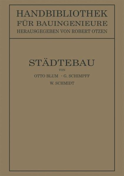 Städtebau (eBook, PDF)