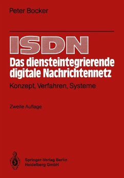 Cover ISDN Das diensteintegrierende digitale Nachrichtennetz (eBook, PDF)