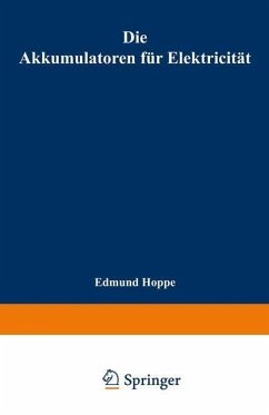 Cover Die Akkumulatoren für Elektricität (eBook, PDF)