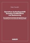 Operatives Auslandsgeschäft deutscher Kreditinstitute und Besteuerung (eBook, PDF)