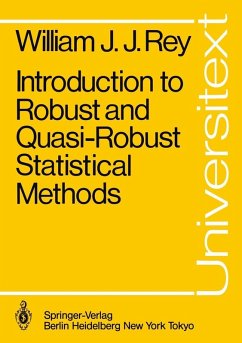 Introduction to Robust and Quasi-Robust Statistical Methods (eBook, PDF) - Rey, W. J. J.