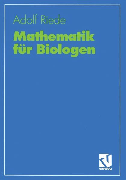 Mathematik für Biologen (eBook, PDF)