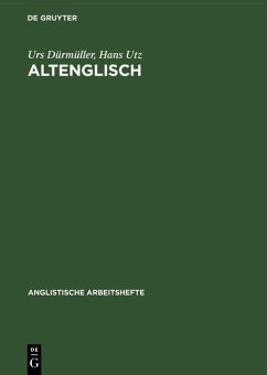 Cover Altenglisch (eBook, PDF)