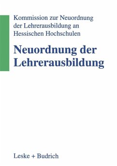 Neuordnung der Lehrerausbildung (eBook, PDF) Cover Neuordnung der Lehrerausbildung (eBook, PDF)