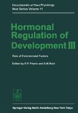 Hormonal Regulation of Development III (eBook, PDF)