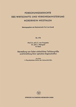 Cover Herstellung von Solen einheitlicher Teilchengröße und Ermittlung ihrer optischen Eigenschaften (eBook, PDF)