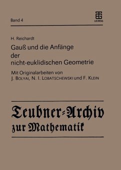 Cover Gauß und die Anfänge der nicht-euklidischen Geometrie (eBook, PDF)