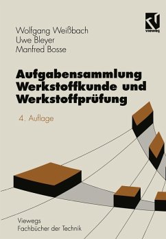 Cover Aufgabensammlung Werkstoffkunde und Werkstoffprüfung (eBook, PDF)