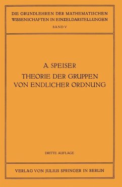 Cover Die Theorie der Gruppen von Endlicher Ordnung (eBook, PDF)