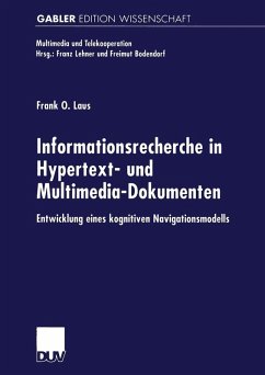 Informationsrecherche in Hypertext- und Multimedia-Dokumenten (eBook, PDF) - Laus, Frank O.