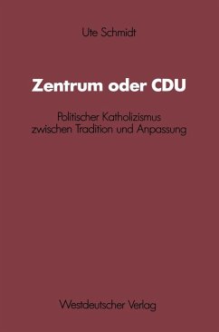 Zentrum oder CDU (eBook, PDF)