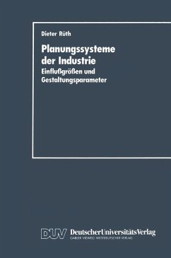 Planungssysteme der Industrie (eBook, PDF) - Rüth, Dieter
