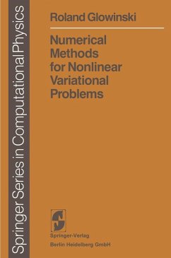 Numerical Methods for Nonlinear Variational Problems (eBook, PDF) - Glowinski, Roland