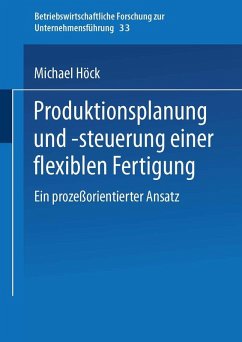Cover Produktionsplanung und -steuerung einer flexiblen Fertigung (eBook, PDF)
