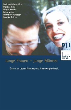 Junge Frauen - junge Männer (eBook, PDF) - Cornelißen, Waltraud; Gille, Martina; Knothe, Holger; Meier, Petra; Queisser, Hannelore; Stürzer, Monika