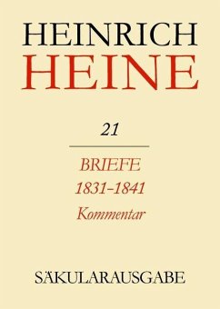 Heinrich Heine Säkularausgabe. BAND 21 K (eBook, PDF)