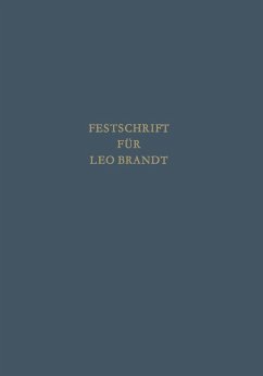 Cover Festschrift für Leo Brandt zum 60. Geburtstag (eBook, PDF)
