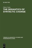 The Semantics of Syntactic Change (eBook, PDF)