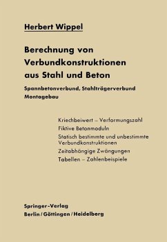 Berechnung von Verbundkonstruktionen aus Stahl und Beton (eBook, PDF) - Wippel, H.