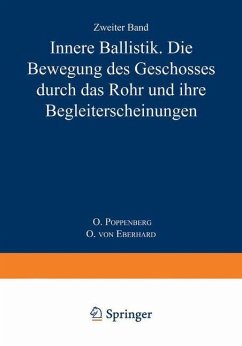 Innere Ballistik (eBook, PDF) - Poppenberg, O.; Eberhard, O. Von