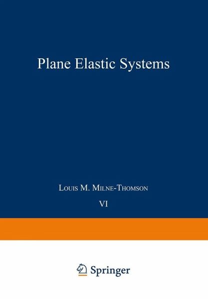 Plane Elastic Systems (eBook, PDF) Plane Elastic Systems (eBook, PDF)