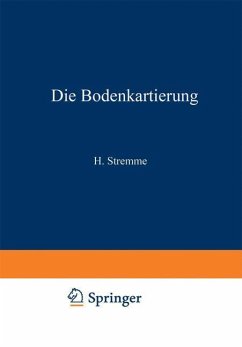 Die Bodenkartierung (eBook, PDF) - Giesecke, Fritz; Blanck, Edwin