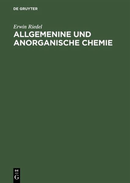 Allgemenine und anorganische Chemie (eBook, PDF)